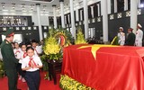 Đại biểu thanh thiếu nhi cả nước viếng Chủ tịch nước Trần Đại Quang